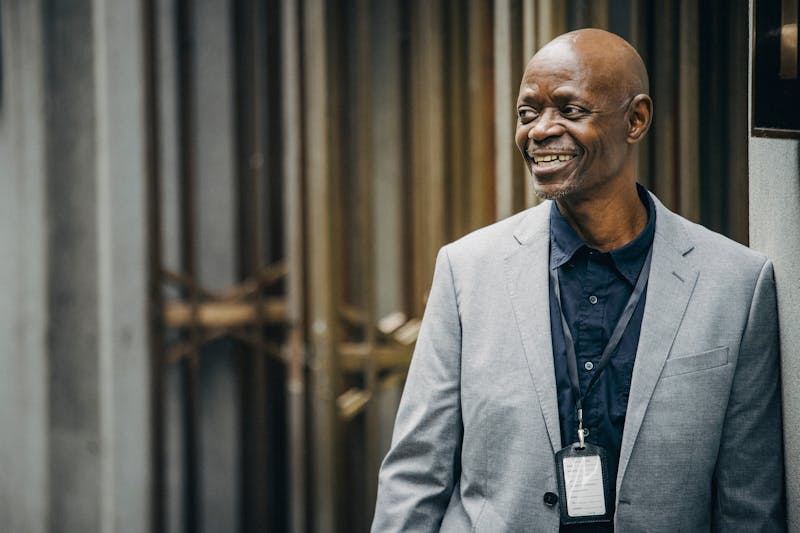 Pizza artisan stretching dough with expertise